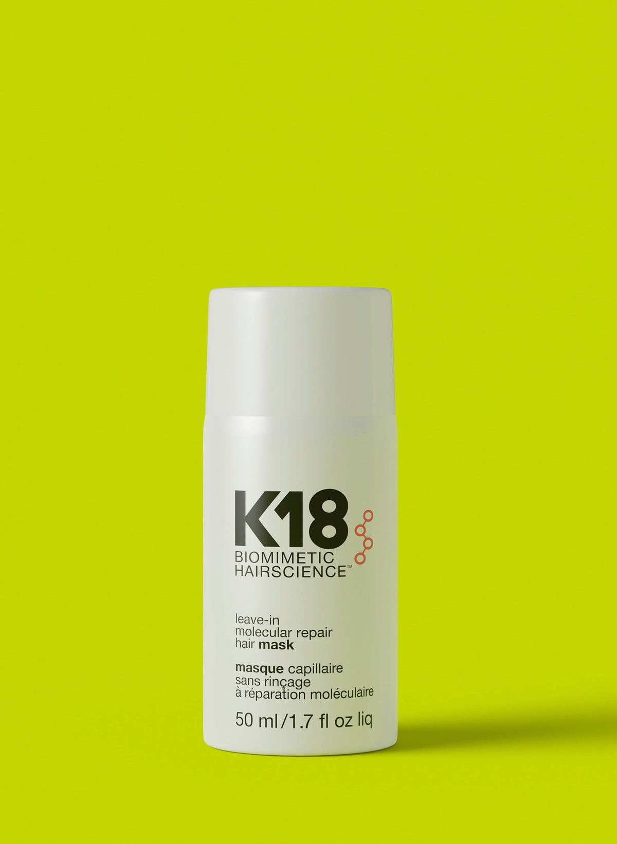 Full-Size Leave-In Molecular Repair Hair Mask 50mL K18Hair