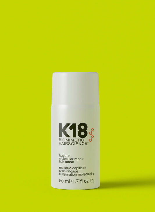 Full-Size Leave-In Molecular Repair Hair Mask 50mL K18Hair