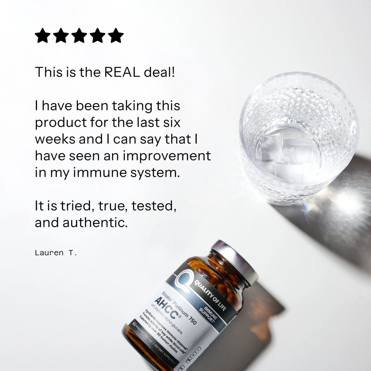 AHCC® - Kinoko® Platinum QUALITYOFLIFE